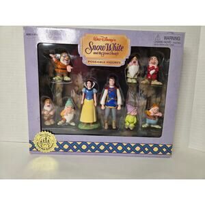 Snow White and the Seven Dwarfs Poseable Figures Set (Theme Park Exclusive)‎
